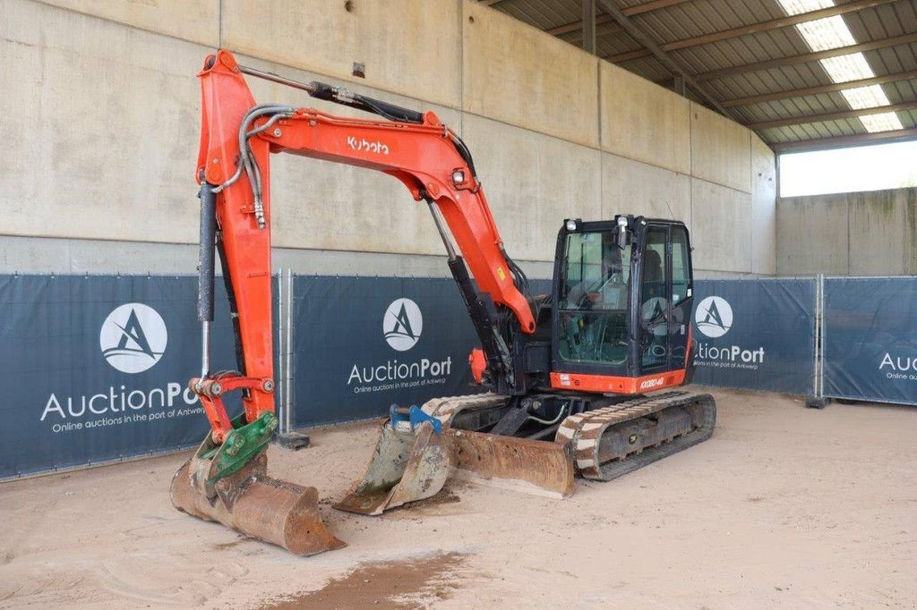 Kettenbagger typu Kubota KX080-4a, Gebrauchtmaschine v Antwerpen (Obrázek 9)