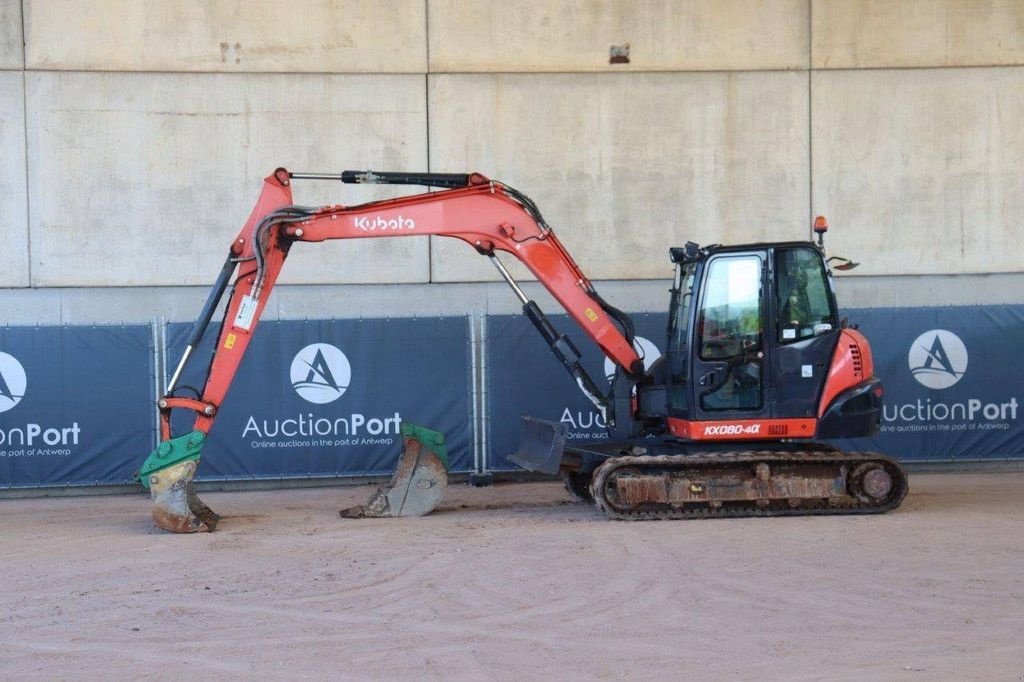 Kettenbagger typu Kubota KX080-4a, Gebrauchtmaschine v Antwerpen (Obrázek 1)