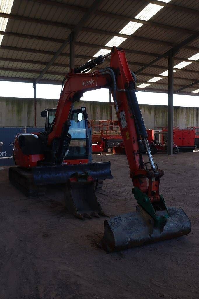 Kettenbagger del tipo Kubota KX080-4a, Gebrauchtmaschine en Antwerpen (Imagen 9)