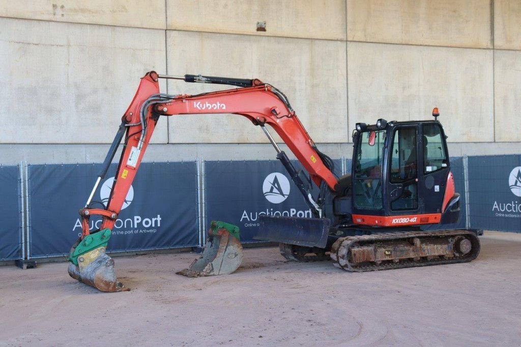 Kettenbagger typu Kubota KX080-4a, Gebrauchtmaschine v Antwerpen (Obrázok 11)