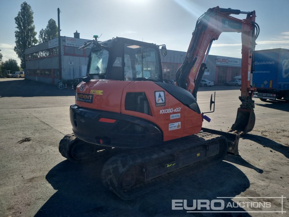 Kettenbagger del tipo Kubota KX080-4A2, Gebrauchtmaschine en Dormagen (Imagen 2)