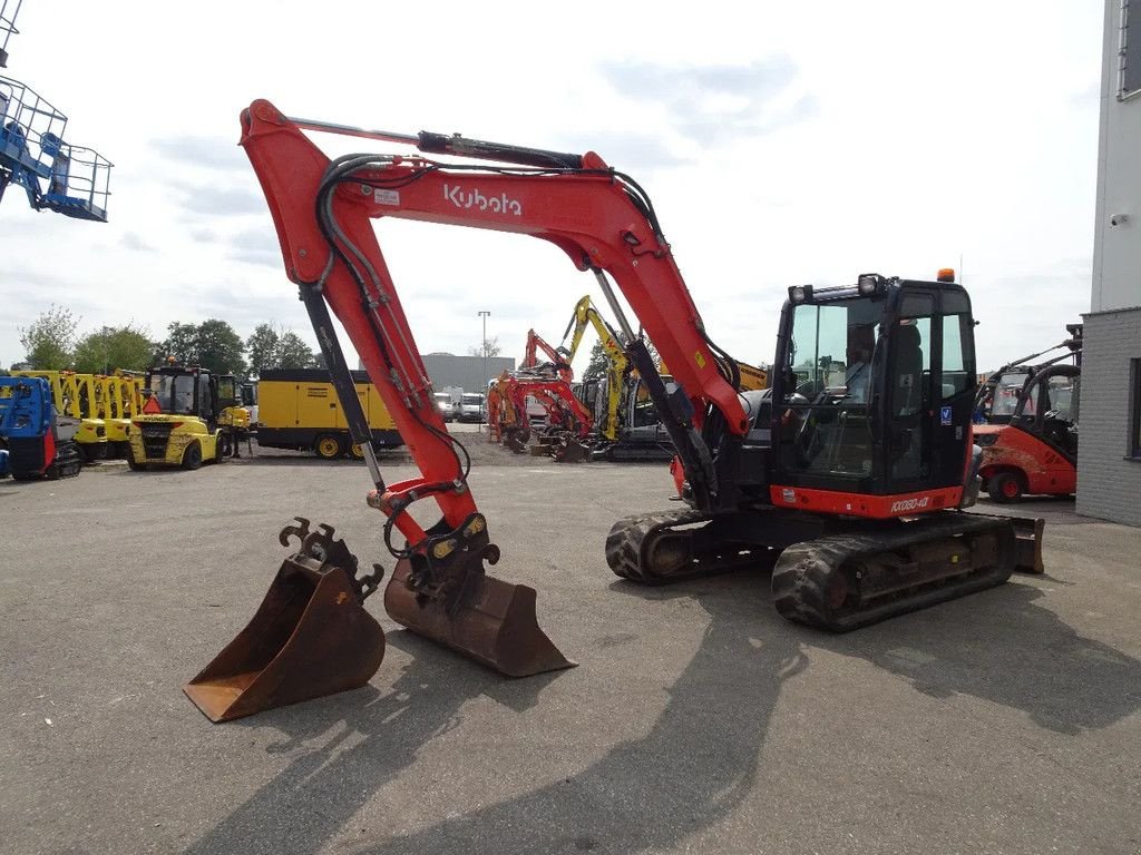 Kettenbagger van het type Kubota KX080-4CX, Gebrauchtmaschine in Zutphen (Foto 1)