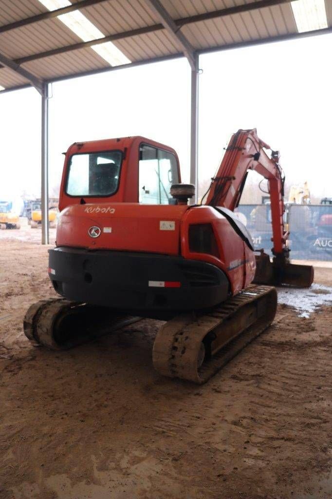 Kettenbagger des Typs Kubota KX080, Gebrauchtmaschine in Antwerpen (Bild 7)