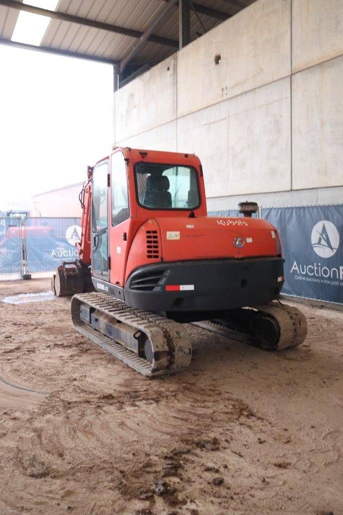 Kettenbagger du type Kubota KX080, Gebrauchtmaschine en Antwerpen (Photo 4)