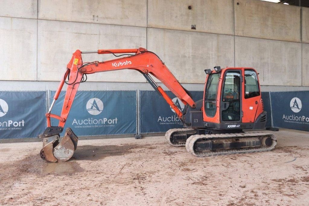 Kettenbagger van het type Kubota KX080, Gebrauchtmaschine in Antwerpen (Foto 1)