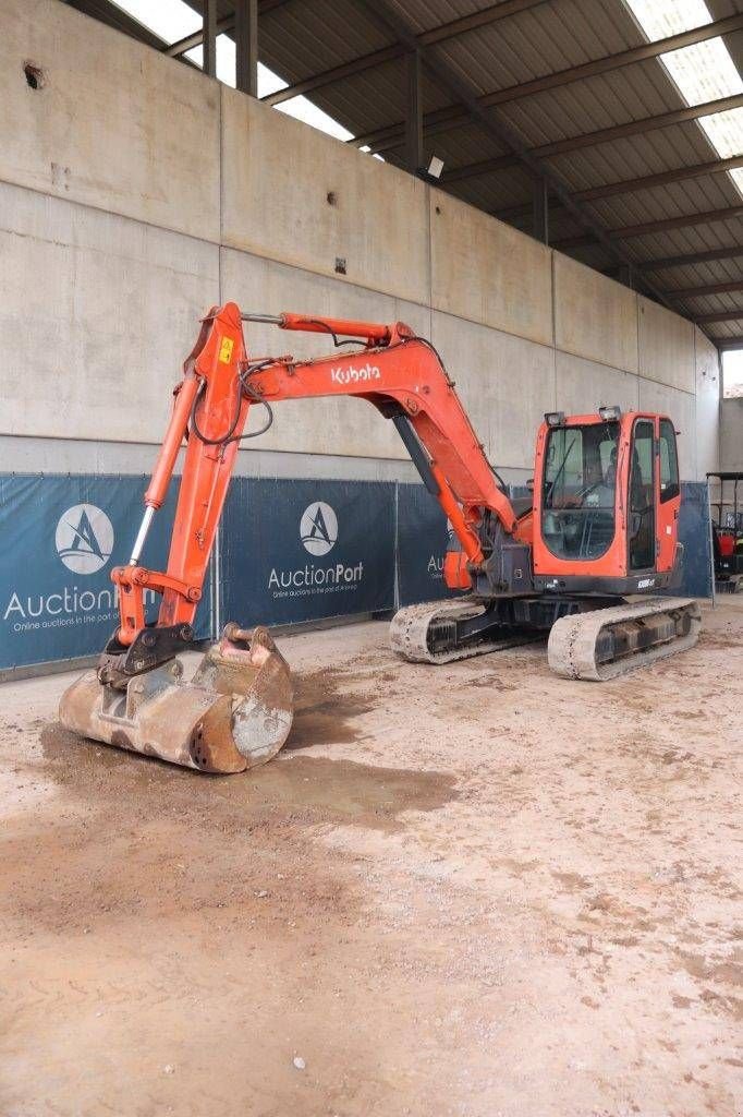 Kettenbagger du type Kubota KX080, Gebrauchtmaschine en Antwerpen (Photo 10)