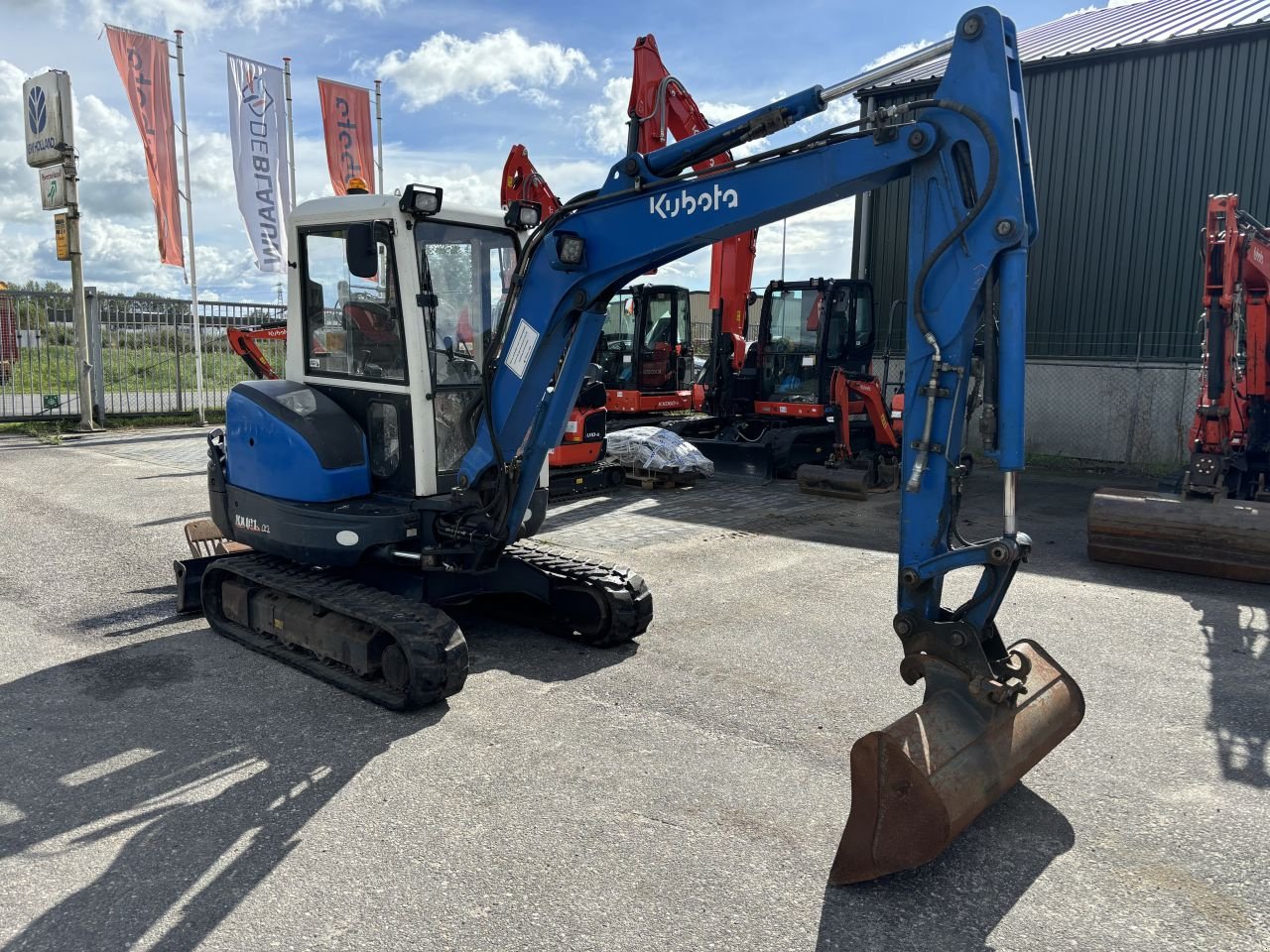 Kettenbagger Türe ait Kubota KX101-3, Gebrauchtmaschine içinde Heerenveen (resim 6)