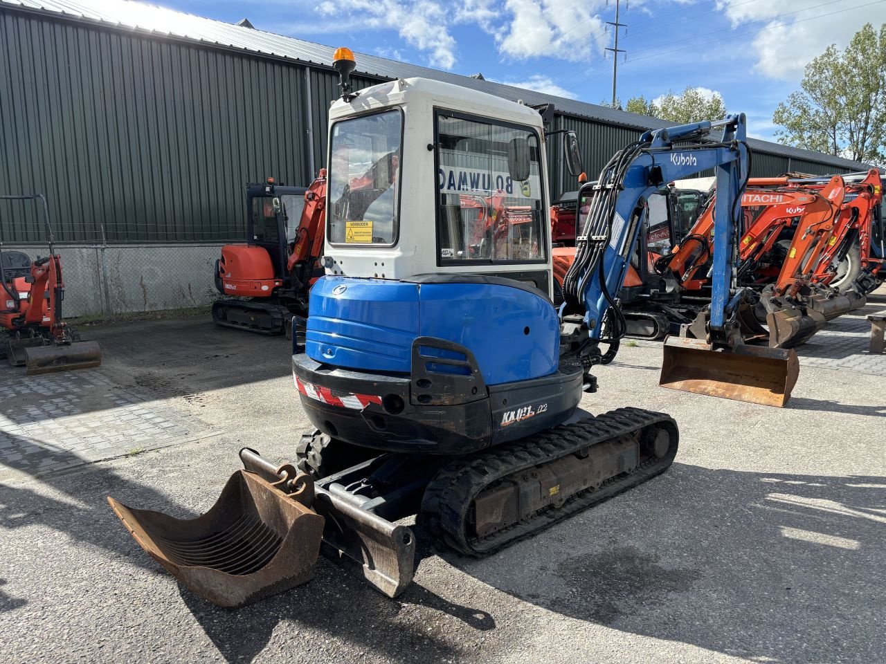 Kettenbagger des Typs Kubota KX101-3, Gebrauchtmaschine in Heerenveen (Bild 4)