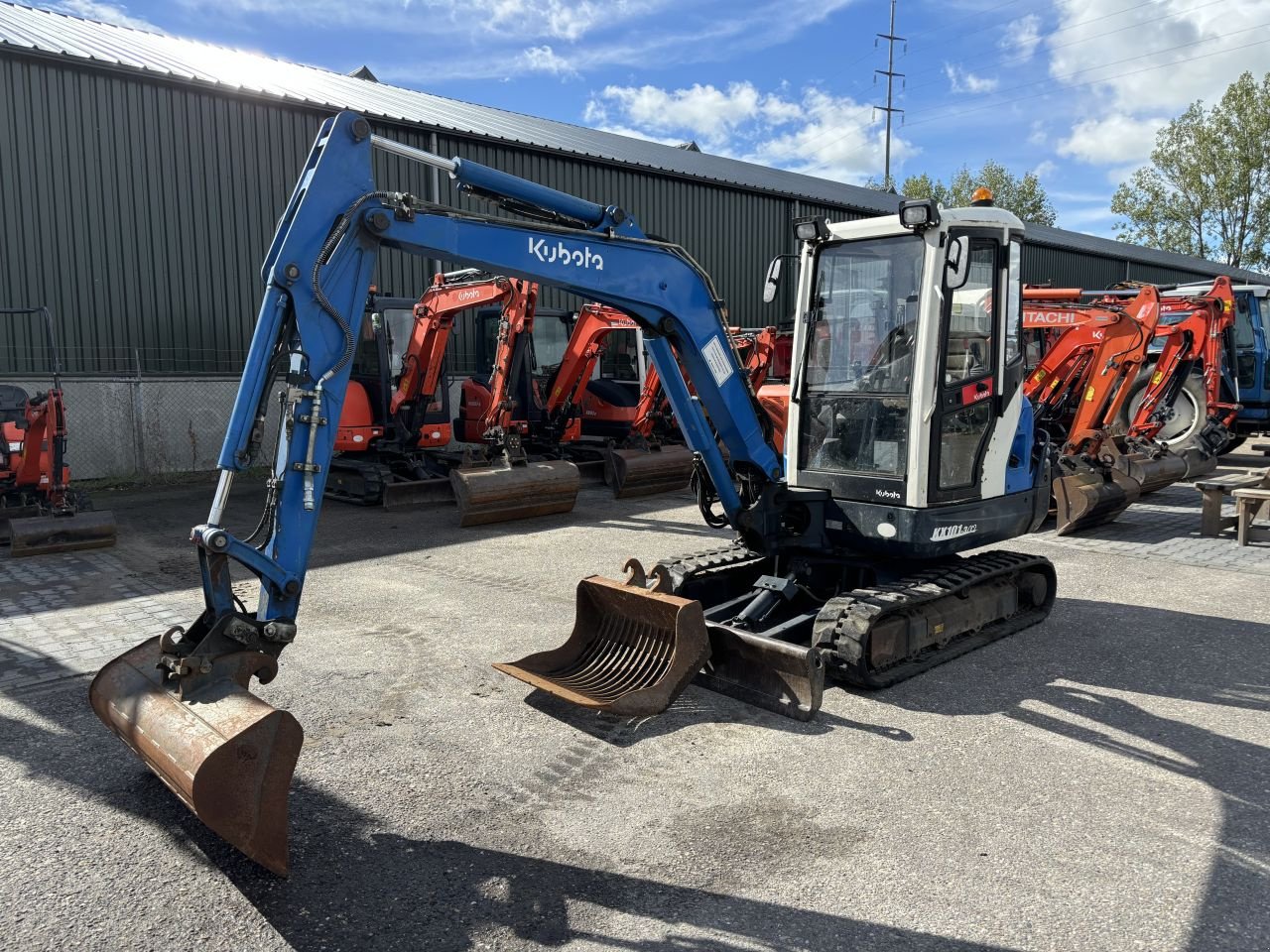 Kettenbagger du type Kubota KX101-3, Gebrauchtmaschine en Heerenveen (Photo 1)