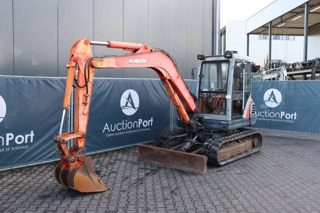 Kettenbagger typu Kubota KX101S, Gebrauchtmaschine w Antwerpen (Zdjęcie 9)