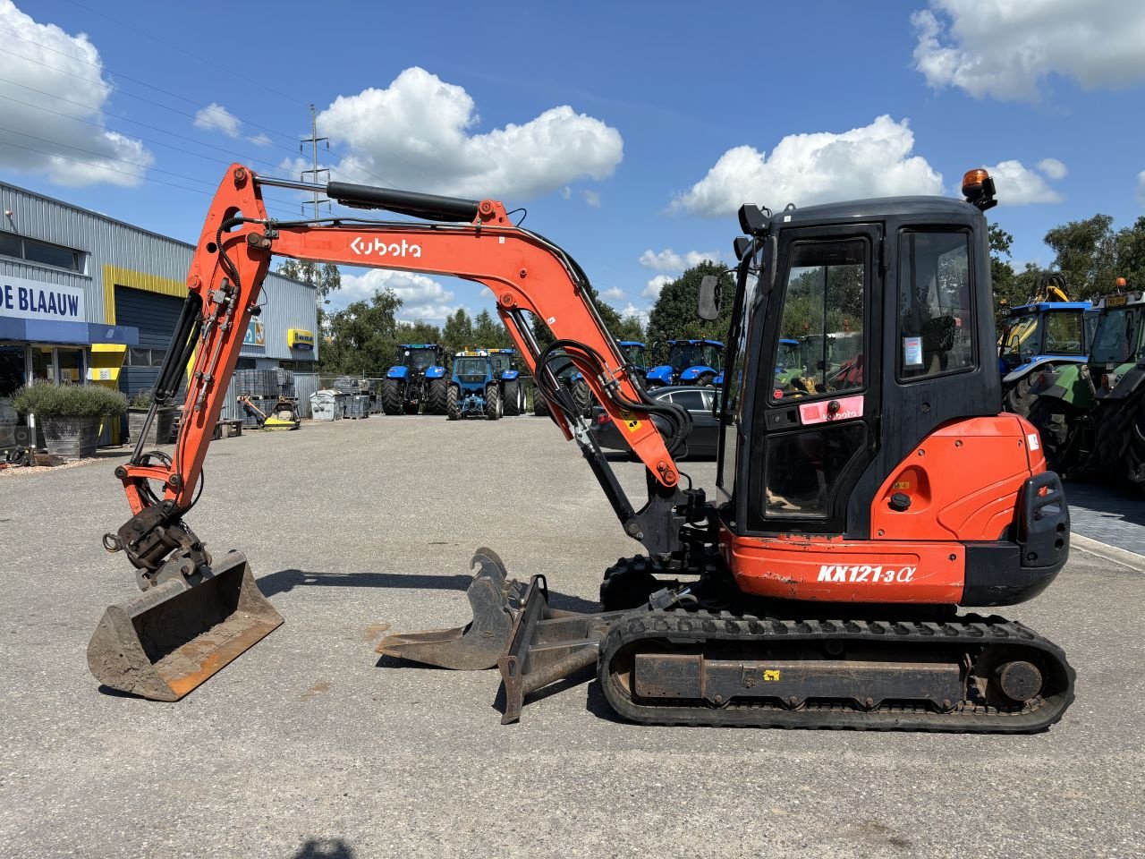 Kettenbagger typu Kubota KX121-3, Gebrauchtmaschine v Heerenveen (Obrázok 2)