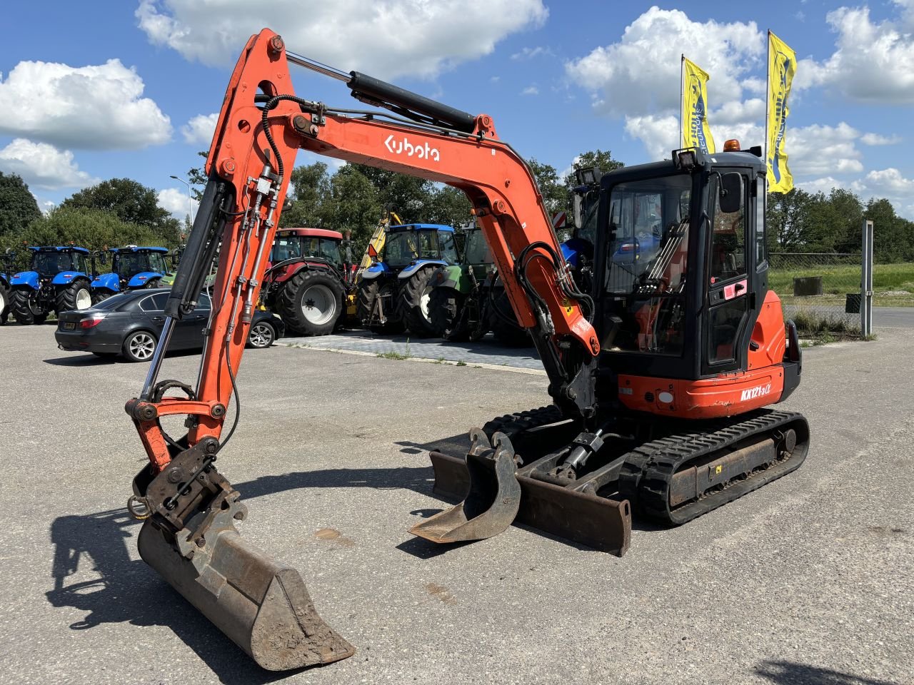 Kettenbagger Türe ait Kubota KX121-3, Gebrauchtmaschine içinde Heerenveen (resim 1)