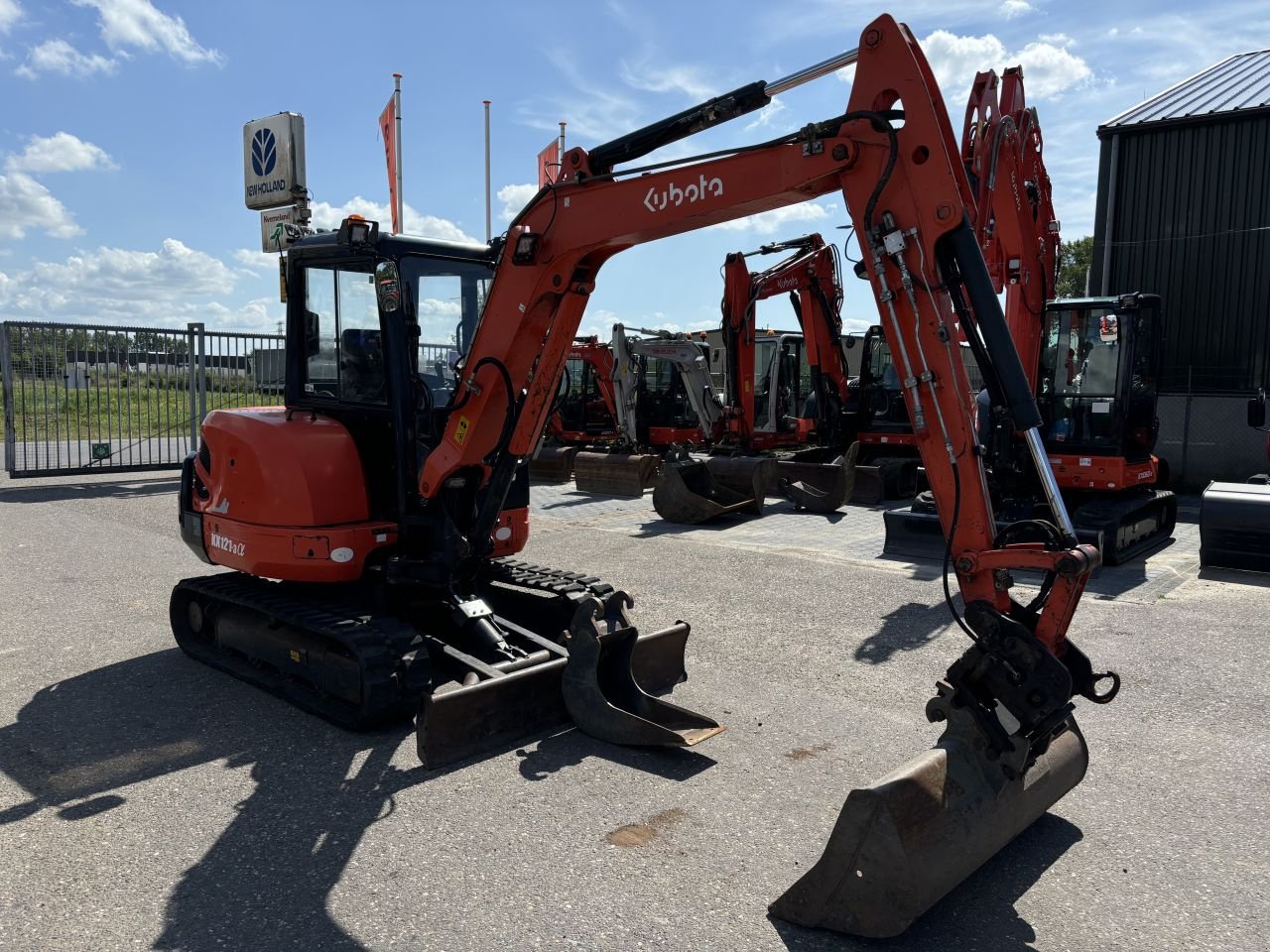 Kettenbagger typu Kubota KX121-3, Gebrauchtmaschine w Heerenveen (Zdjęcie 6)