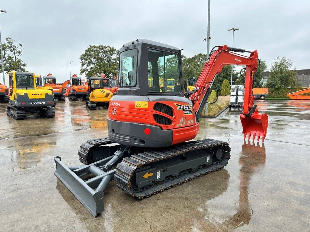 Kettenbagger des Typs Kubota KX155-3SZ, Gebrauchtmaschine in Antwerpen (Bild 4)