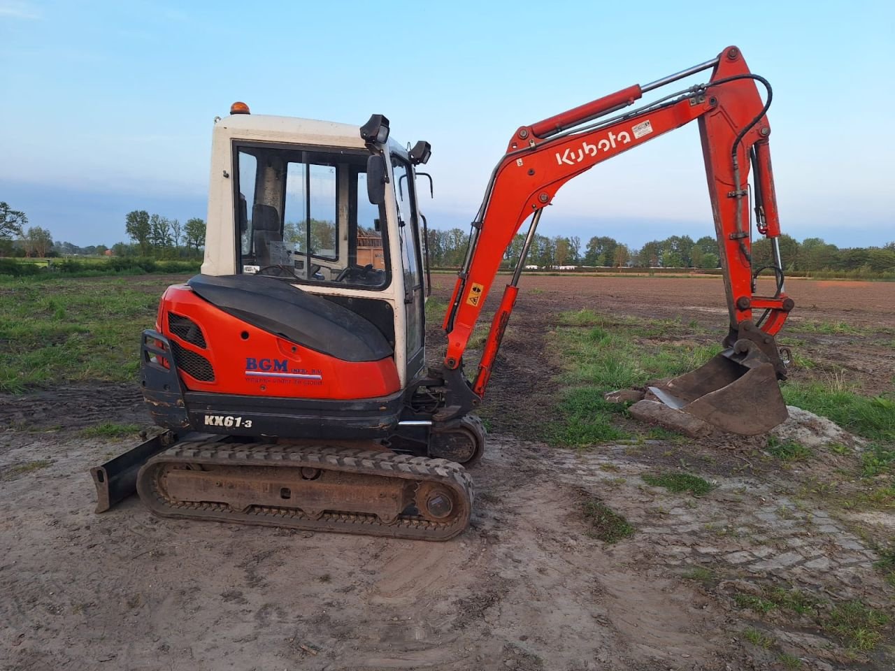 Kettenbagger tipa Kubota Kx61-3, Gebrauchtmaschine u Veessen (Slika 3)