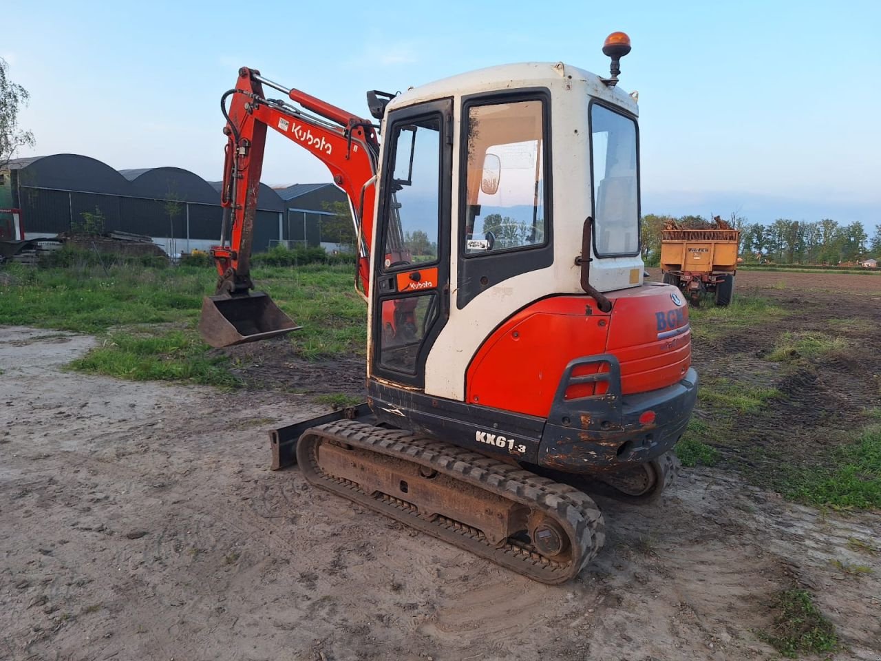 Kettenbagger tipa Kubota Kx61-3, Gebrauchtmaschine u Veessen (Slika 2)