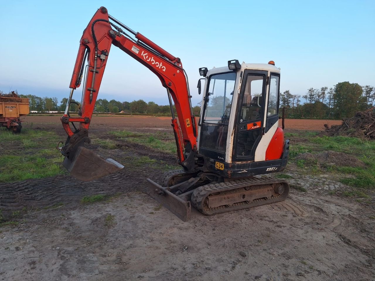 Kettenbagger tipa Kubota Kx61-3, Gebrauchtmaschine u Veessen (Slika 1)