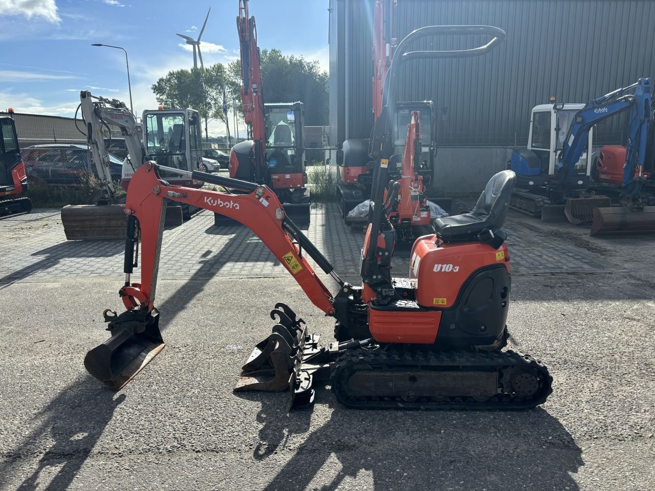 Kettenbagger van het type Kubota U10-3, Gebrauchtmaschine in Heerenveen (Foto 2)