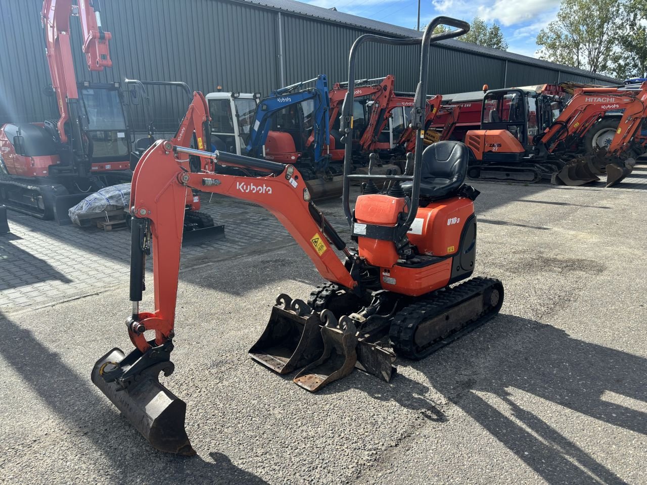 Kettenbagger of the type Kubota U10-3, Gebrauchtmaschine in Heerenveen (Picture 1)