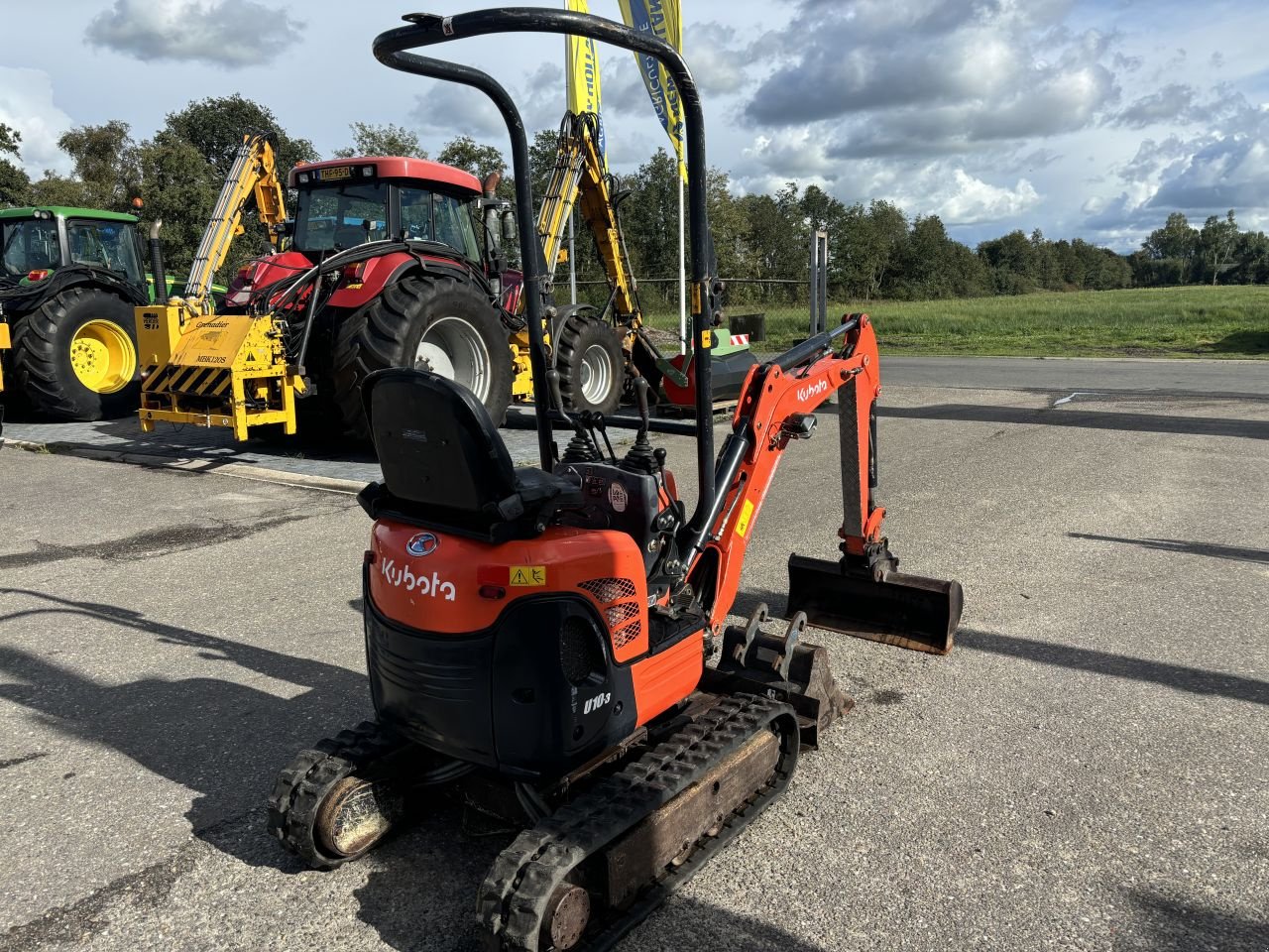 Kettenbagger Türe ait Kubota U10-3, Gebrauchtmaschine içinde Heerenveen (resim 4)