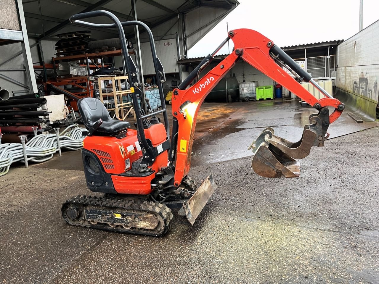 Kettenbagger des Typs Kubota U10-3, Gebrauchtmaschine in Montfoort (Bild 5)