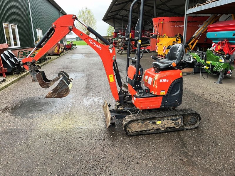 Kettenbagger van het type Kubota U10-3, Gebrauchtmaschine in Montfoort