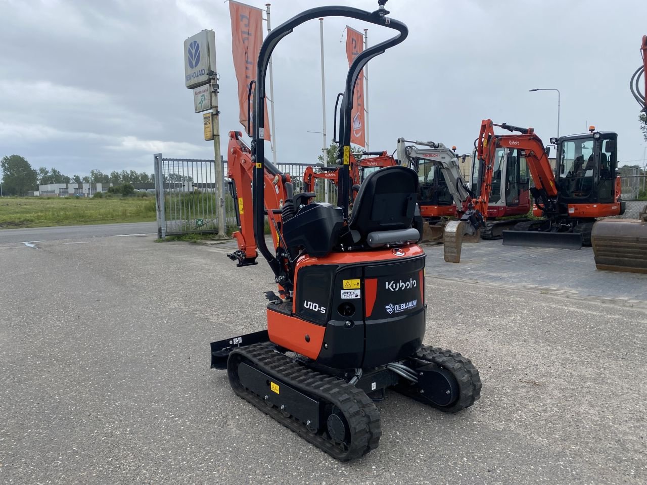 Kettenbagger van het type Kubota U10-5, Gebrauchtmaschine in Heerenveen (Foto 3)