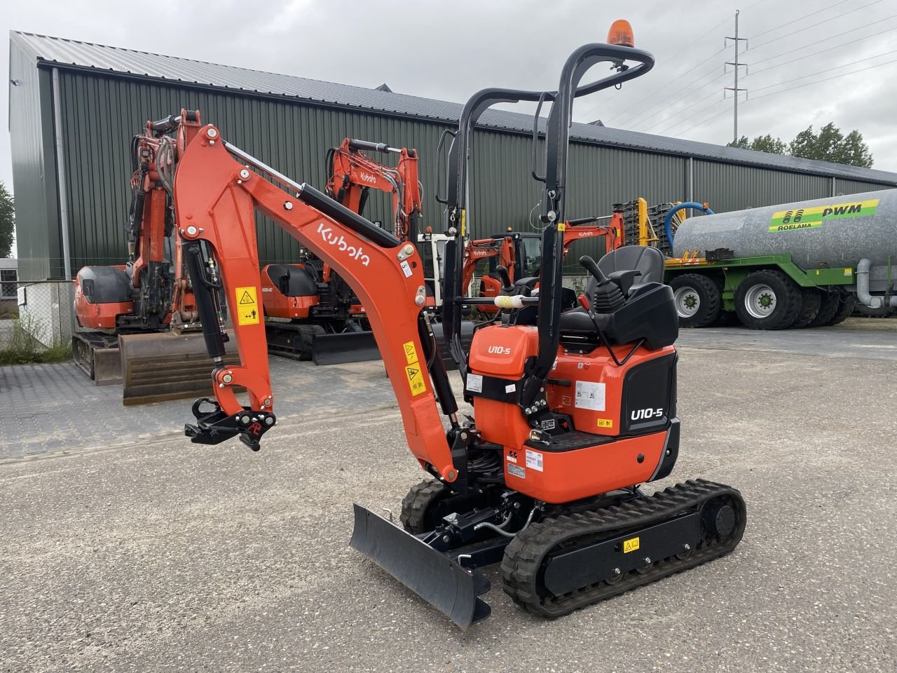 Kettenbagger van het type Kubota U10-5, Gebrauchtmaschine in Heerenveen (Foto 1)