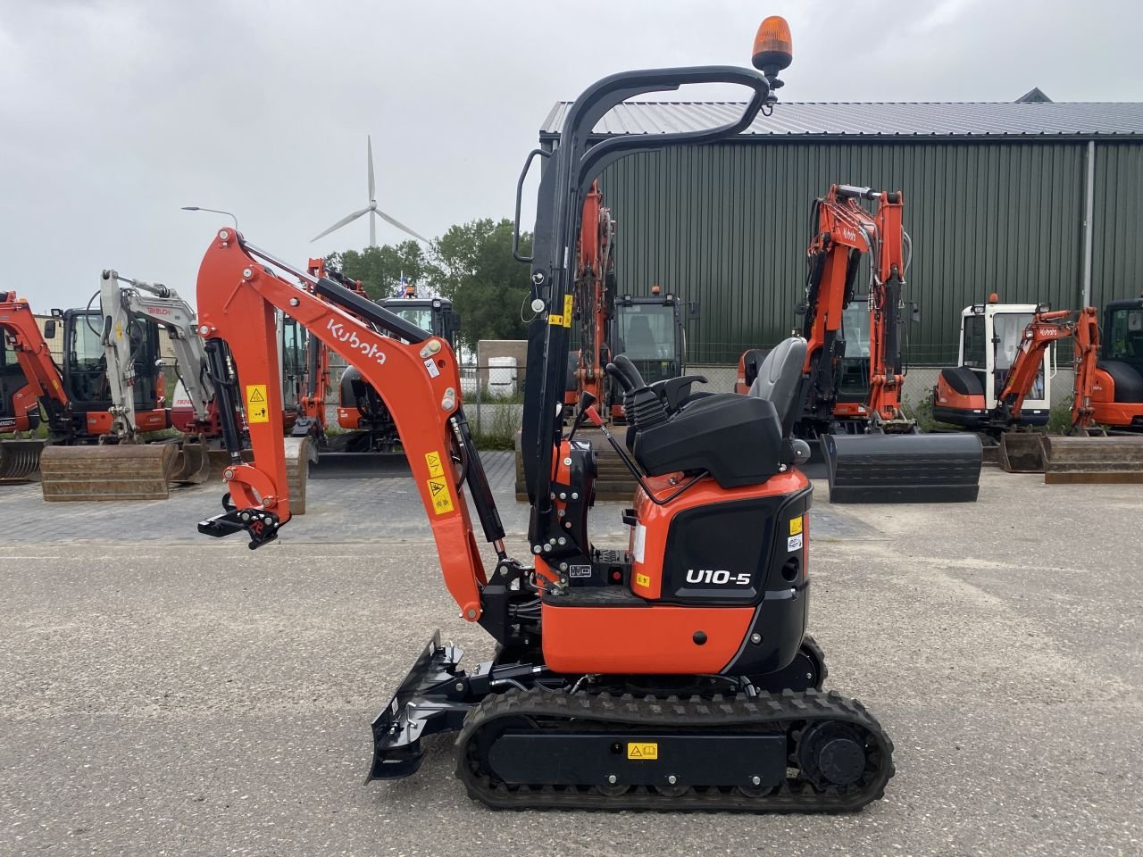 Kettenbagger van het type Kubota U10-5, Gebrauchtmaschine in Heerenveen (Foto 2)