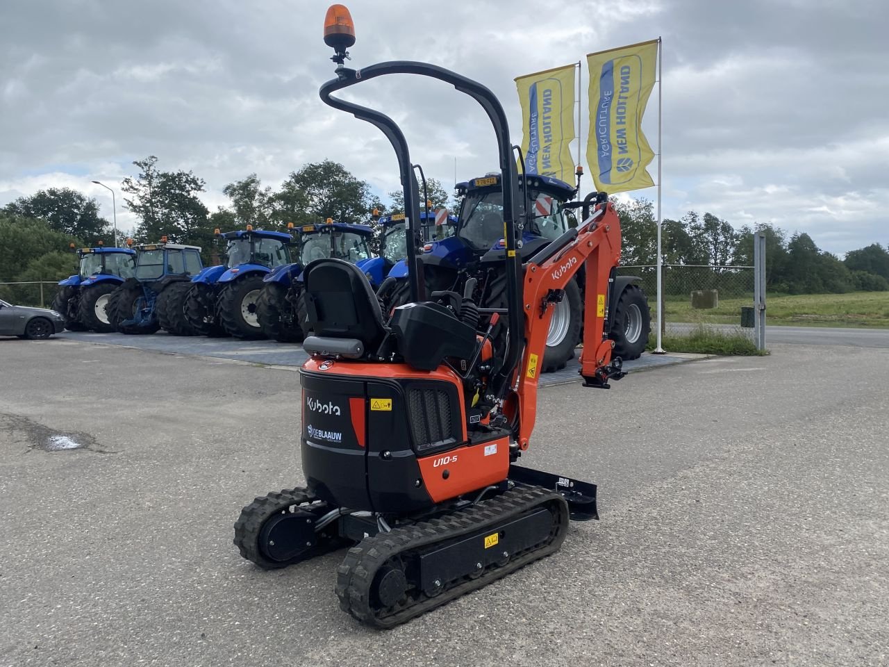 Kettenbagger del tipo Kubota U10-5, Gebrauchtmaschine en Heerenveen (Imagen 4)