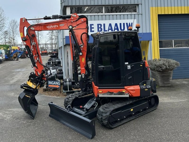 Kettenbagger des Typs Kubota U10 / KX019 / KX027 / KX037 etc., Neumaschine in Heerenveen (Bild 1)