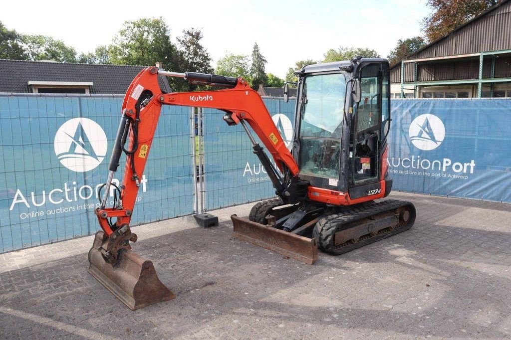 Kettenbagger typu Kubota U27-4, Gebrauchtmaschine w Antwerpen (Zdjęcie 9)