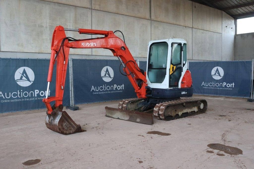 Kettenbagger a típus Kubota U50-3, Gebrauchtmaschine ekkor: Antwerpen (Kép 9)