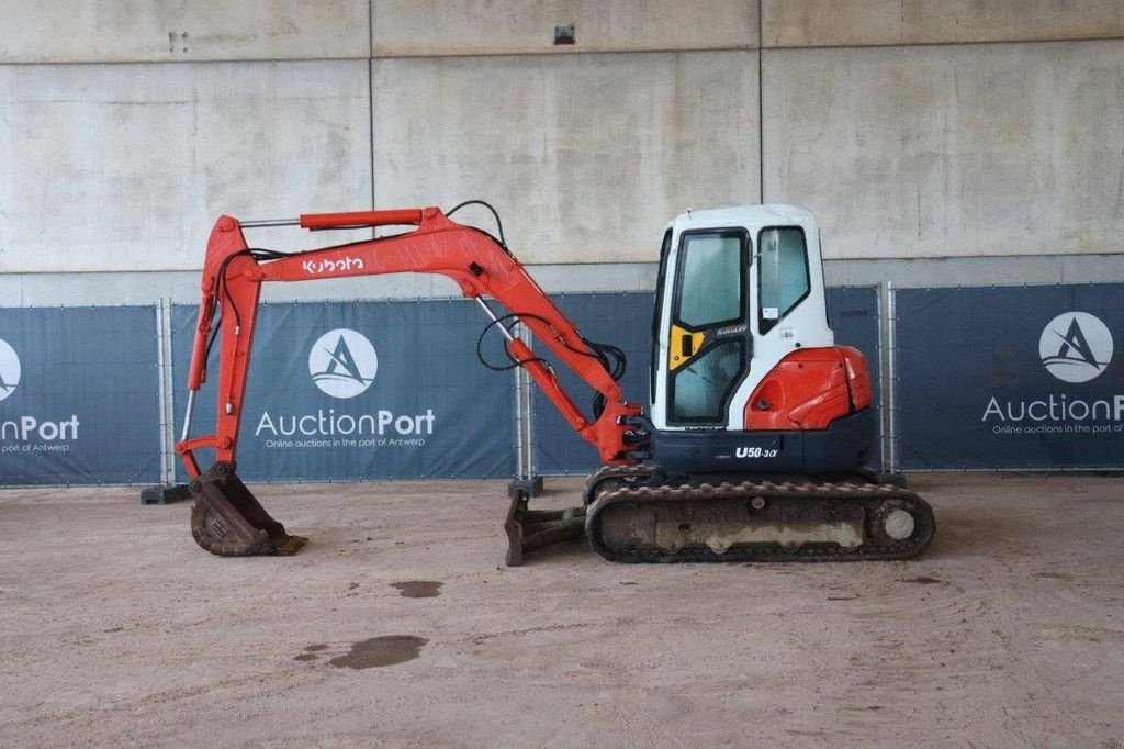 Kettenbagger a típus Kubota U50-3, Gebrauchtmaschine ekkor: Antwerpen (Kép 2)