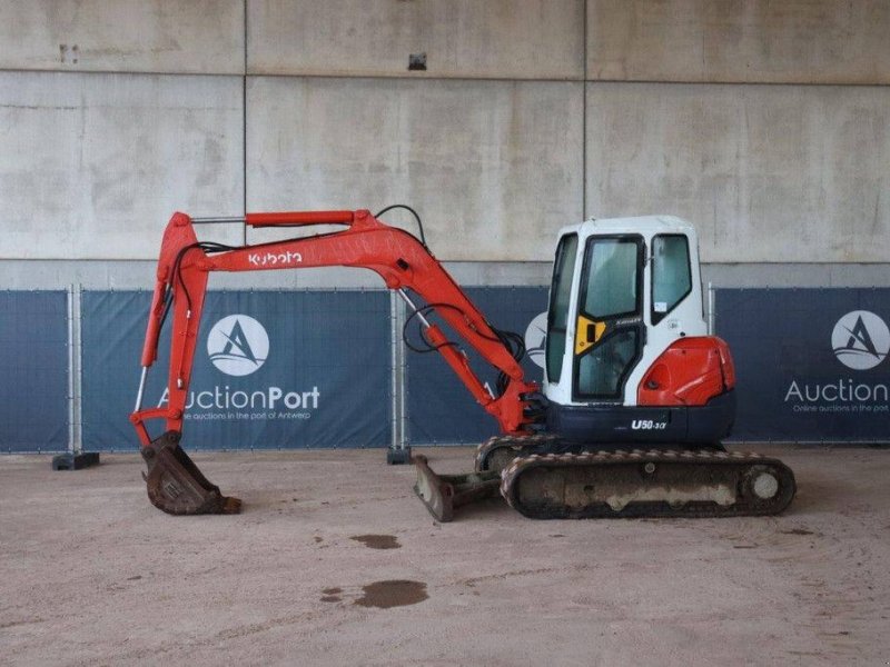 Kettenbagger du type Kubota U50-3, Gebrauchtmaschine en Antwerpen (Photo 1)