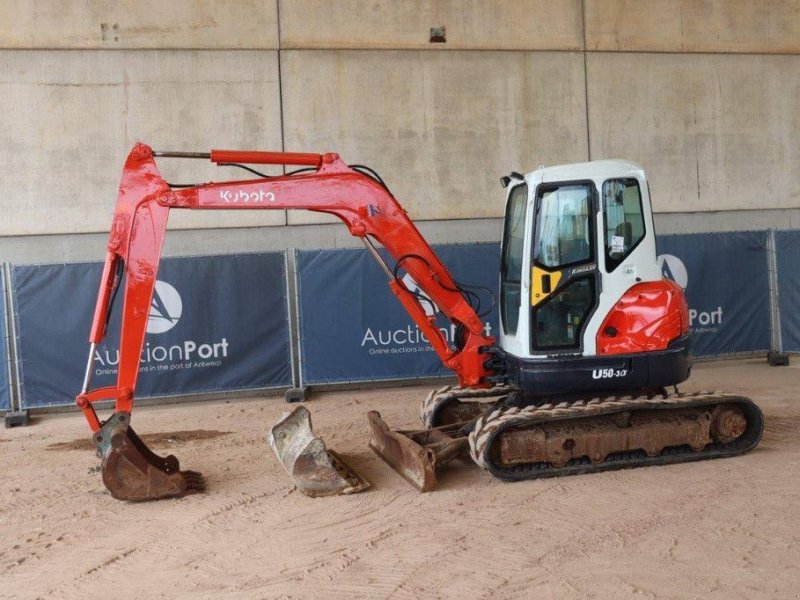 Kettenbagger typu Kubota U50-3a, Gebrauchtmaschine v Antwerpen (Obrázek 1)