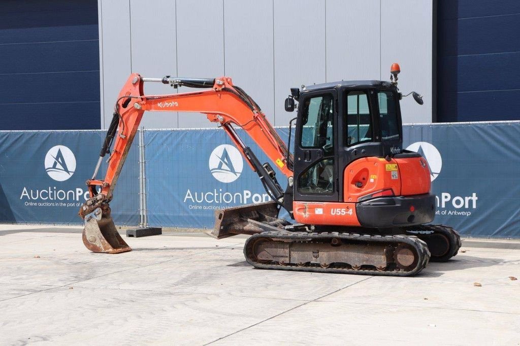 Kettenbagger a típus Kubota U55-4, Gebrauchtmaschine ekkor: Antwerpen (Kép 3)