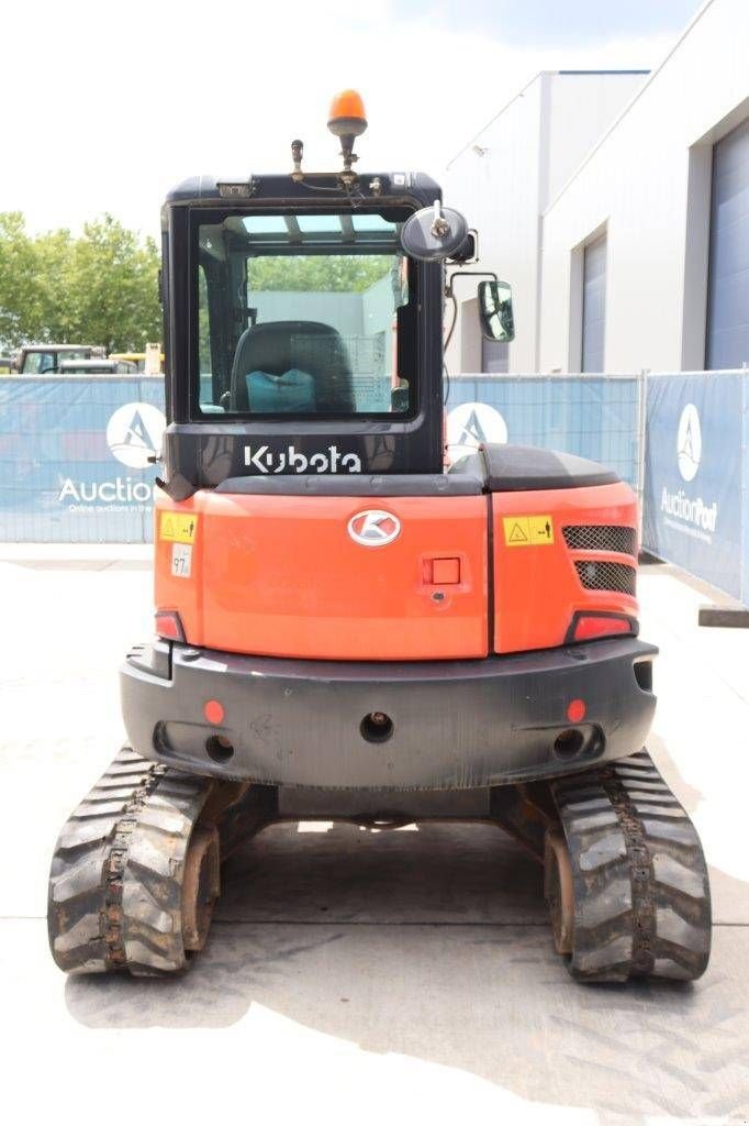 Kettenbagger des Typs Kubota U55-4, Gebrauchtmaschine in Antwerpen (Bild 5)