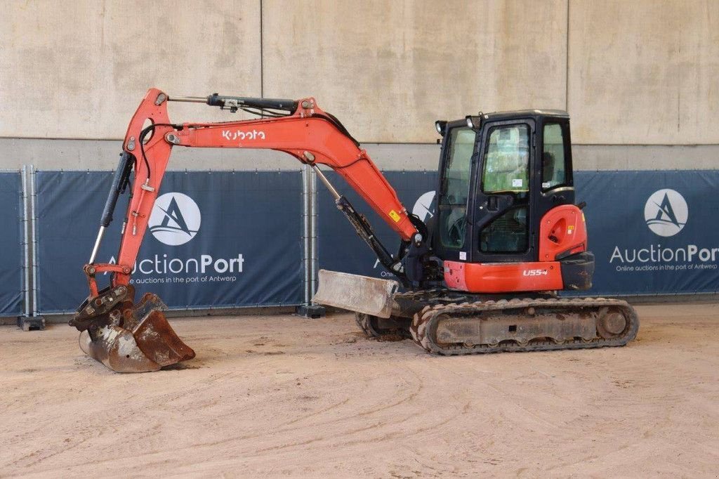 Kettenbagger tip Kubota U55-4, Gebrauchtmaschine in Antwerpen (Poză 10)