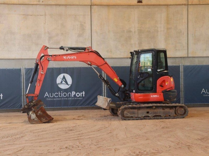 Kettenbagger del tipo Kubota U55-4, Gebrauchtmaschine en Antwerpen (Imagen 1)