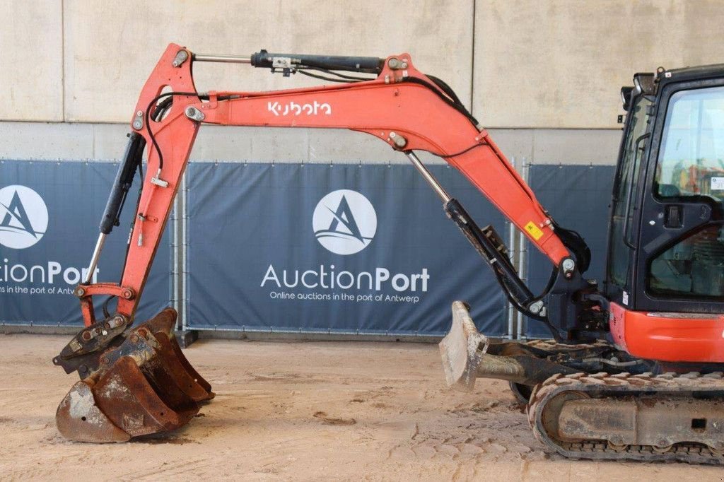 Kettenbagger of the type Kubota U55-4, Gebrauchtmaschine in Antwerpen (Picture 11)