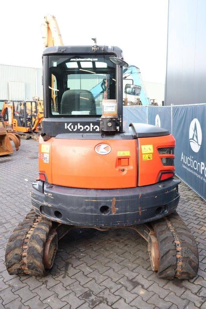 Kettenbagger des Typs Kubota U55-4, Gebrauchtmaschine in Antwerpen (Bild 4)