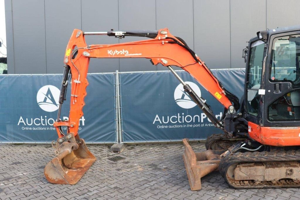 Kettenbagger des Typs Kubota U55-4, Gebrauchtmaschine in Antwerpen (Bild 10)