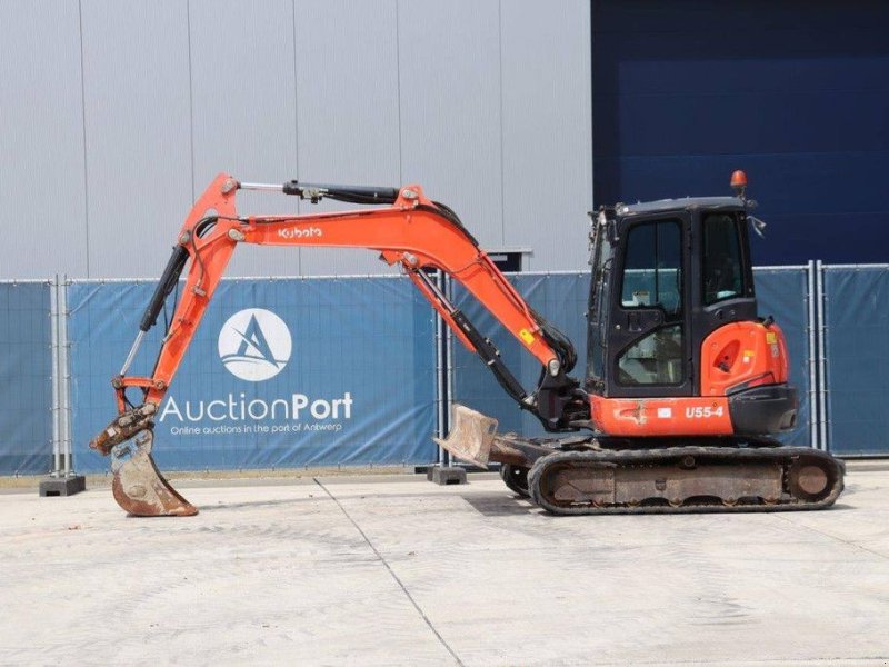 Kettenbagger of the type Kubota U55-4, Gebrauchtmaschine in Antwerpen (Picture 1)