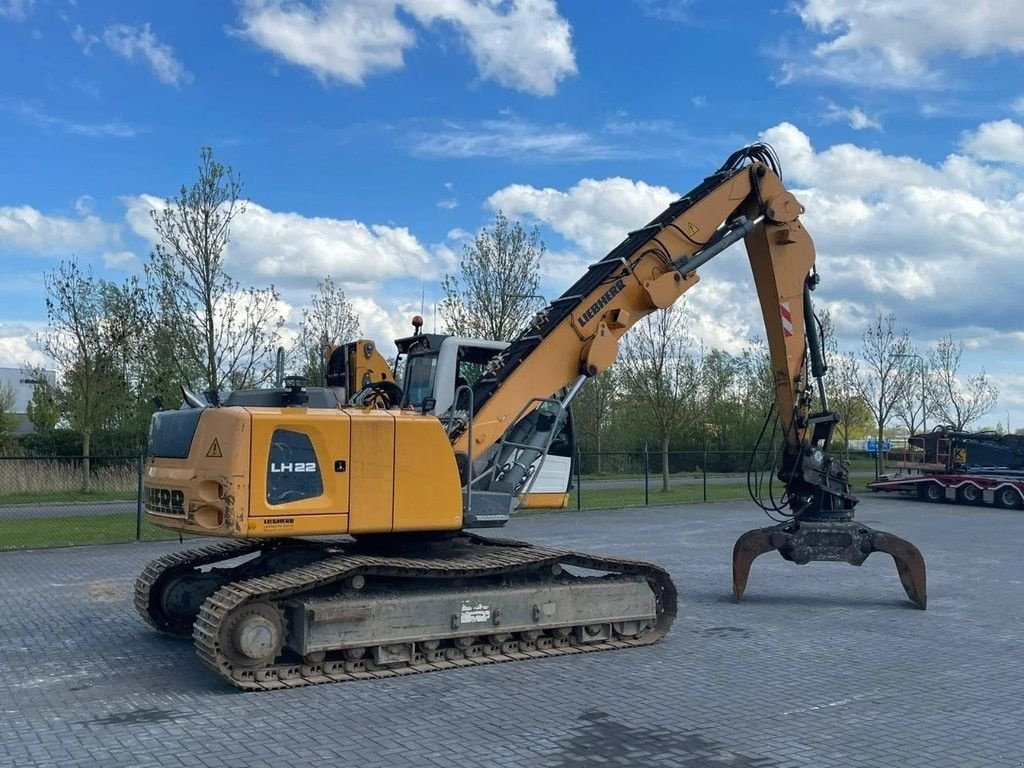 Kettenbagger du type Liebherr LH 22 C SORTING GRAB UMSCHLAG MATERIAL HANDLER, Gebrauchtmaschine en Marknesse (Photo 8)