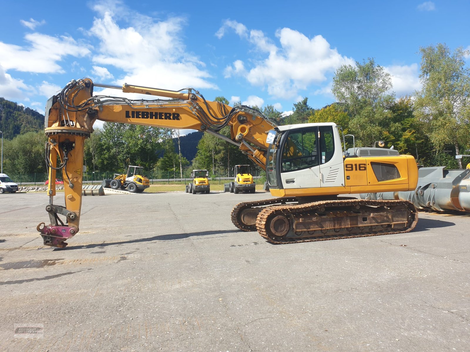 Kettenbagger van het type Liebherr R 916 LC-423, Gebrauchtmaschine in Deutsch - Goritz (Foto 1)