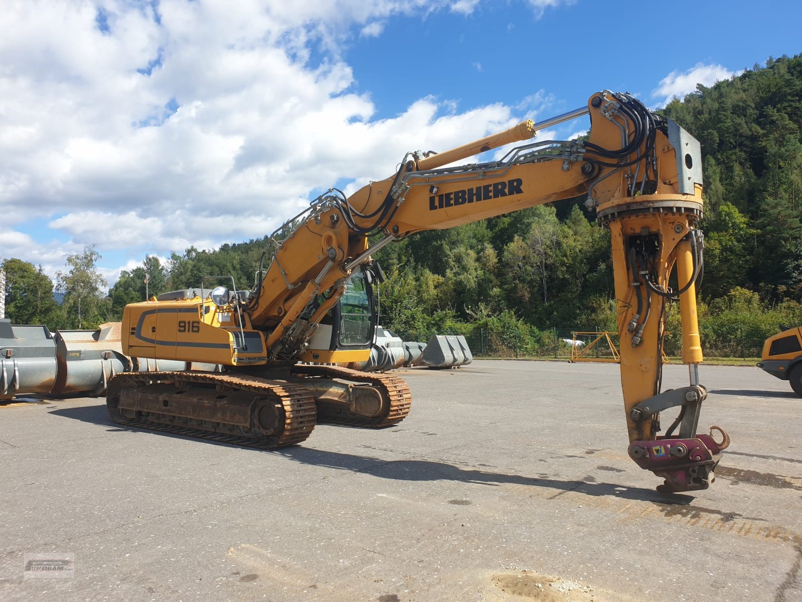 Kettenbagger del tipo Liebherr R 916 LC-423, Gebrauchtmaschine en Deutsch - Goritz (Imagen 2)