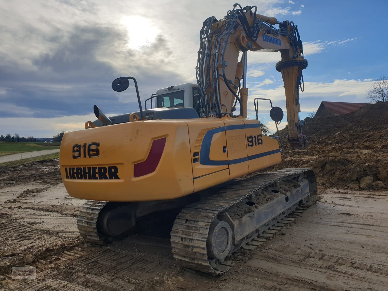 Kettenbagger van het type Liebherr R 916 LC-423, Gebrauchtmaschine in Deutsch - Goritz (Foto 8)