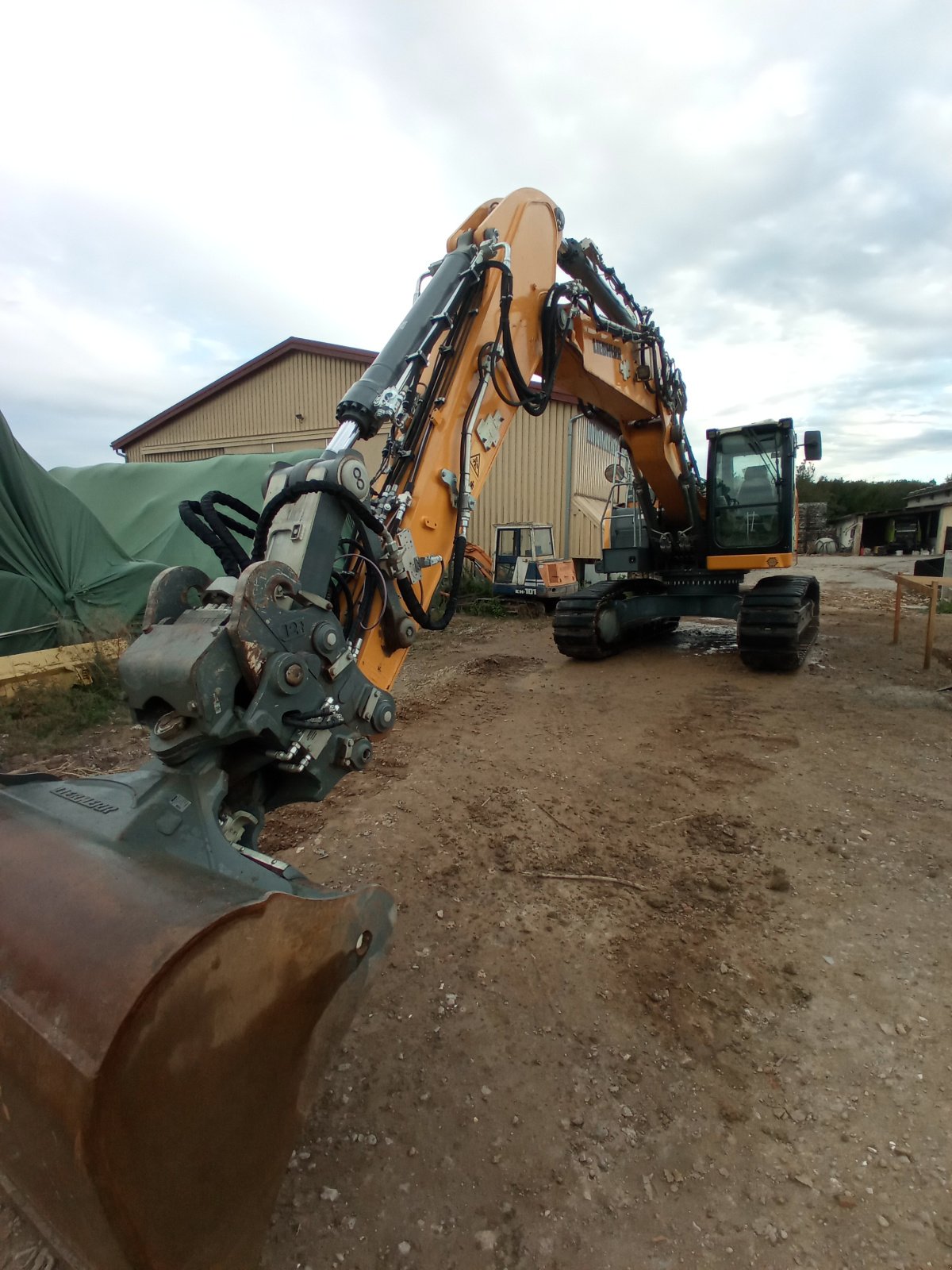 Kettenbagger des Typs Liebherr R 922, Gebrauchtmaschine in Östringen (Bild 2)