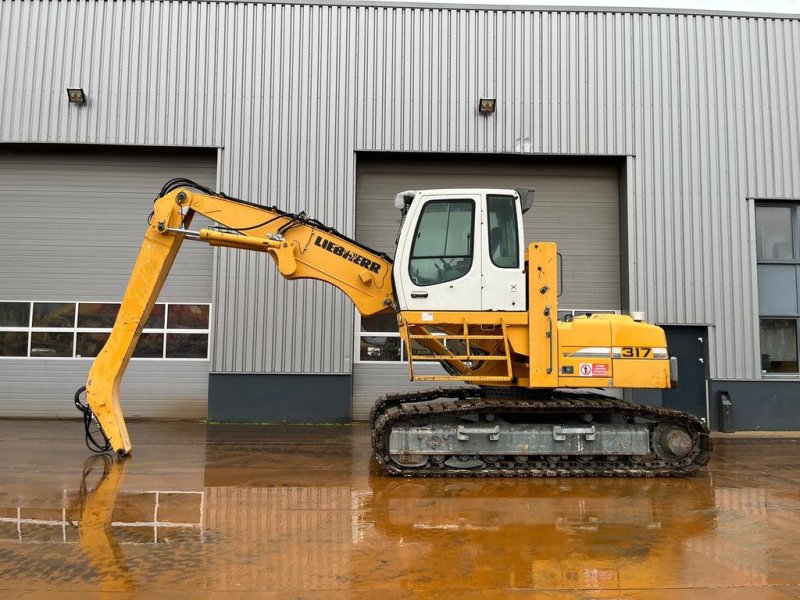 Kettenbagger tip Liebherr R317 Litronic Material Handler, Gebrauchtmaschine in Velddriel (Poză 1)